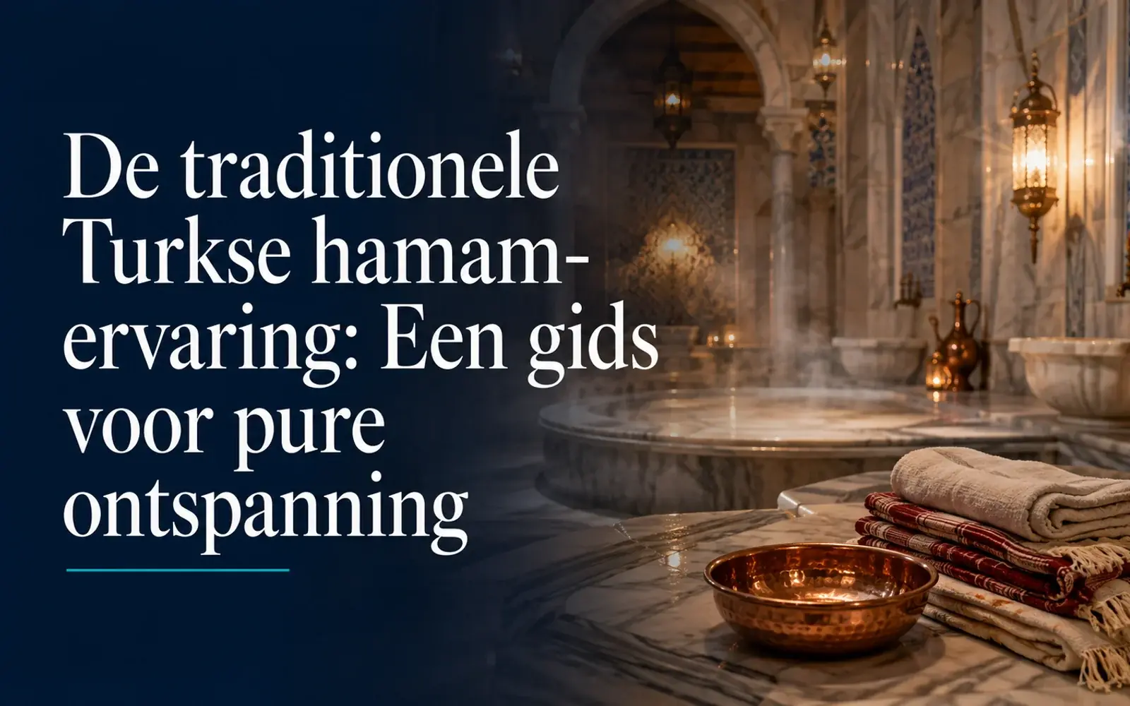 De traditionele Turkse Hamam-ervaring