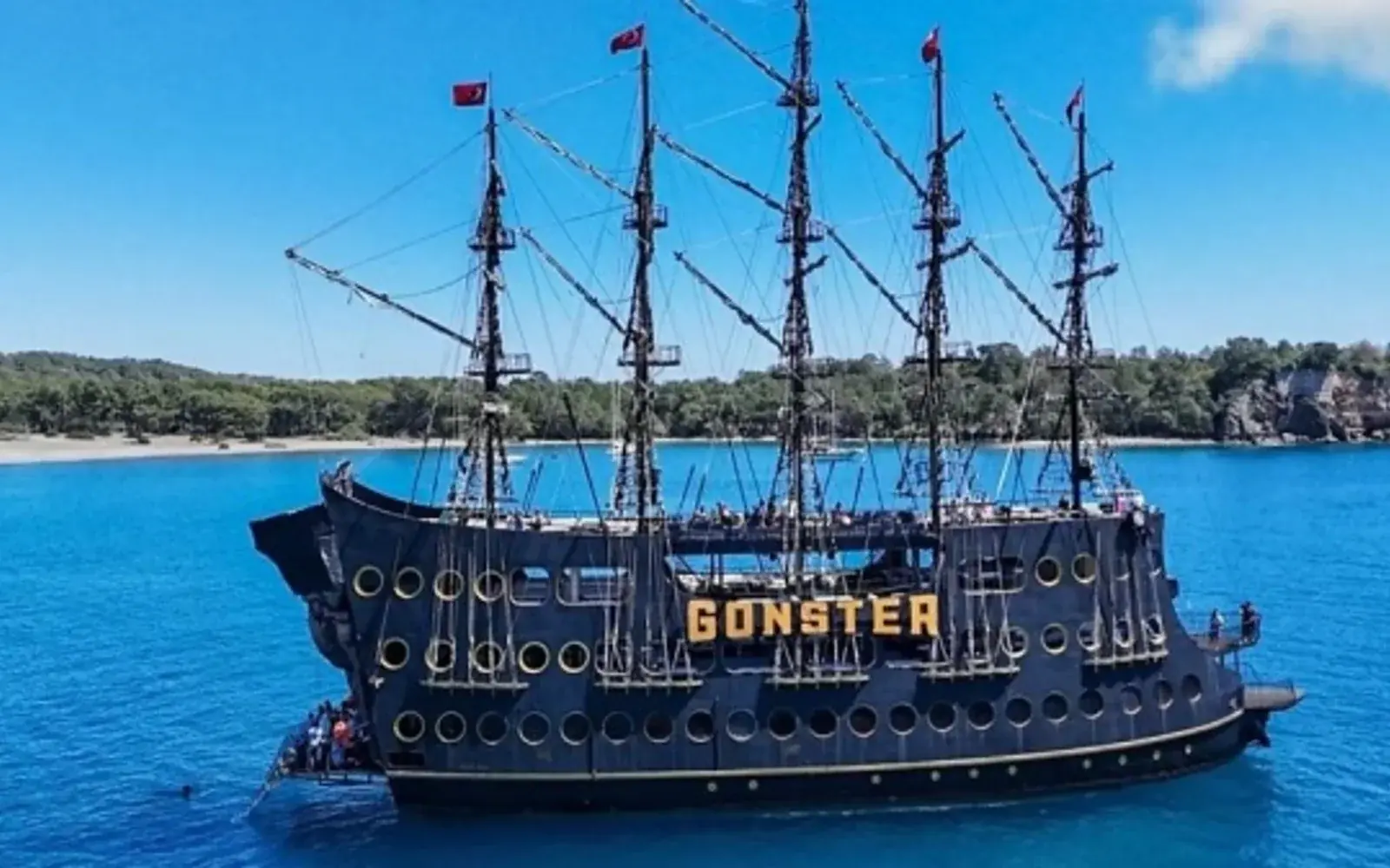 Gonster Piratenschiff-Ausflug